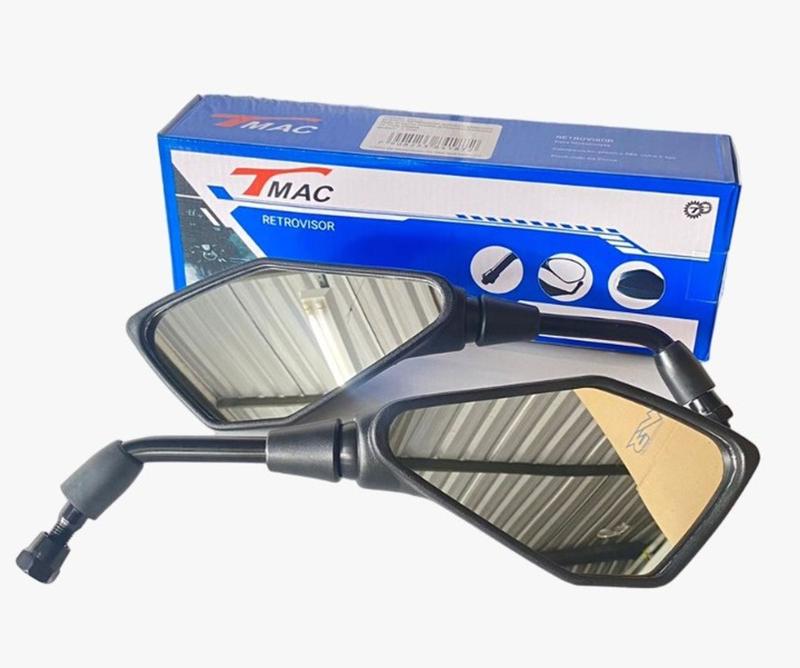 Retrovisor KAWASAKI Z400 P/ Moto HONDA(5 Pontas) HASTE FIXA LONGA